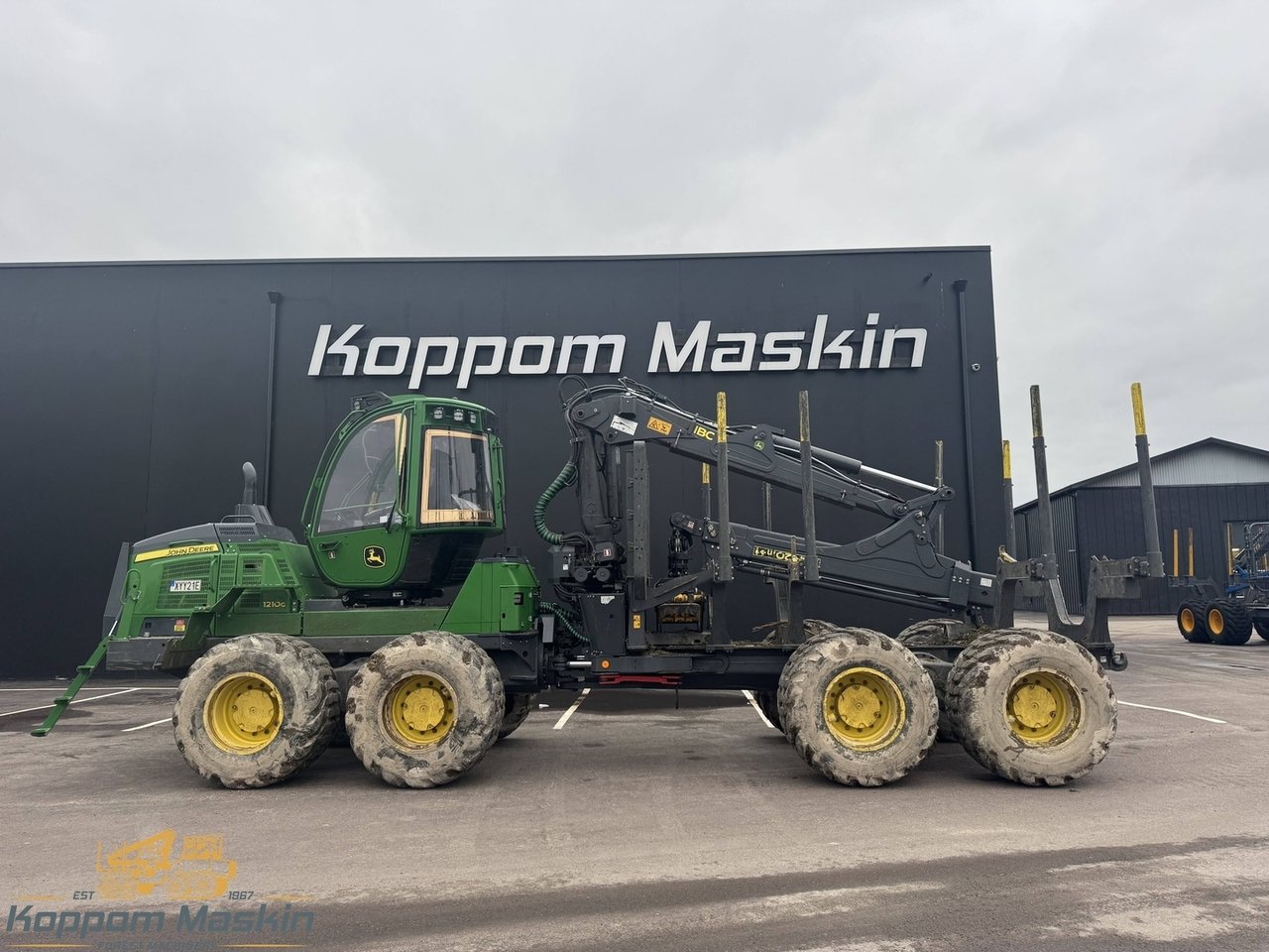 John Deere 1210G, 3640h - Sko...