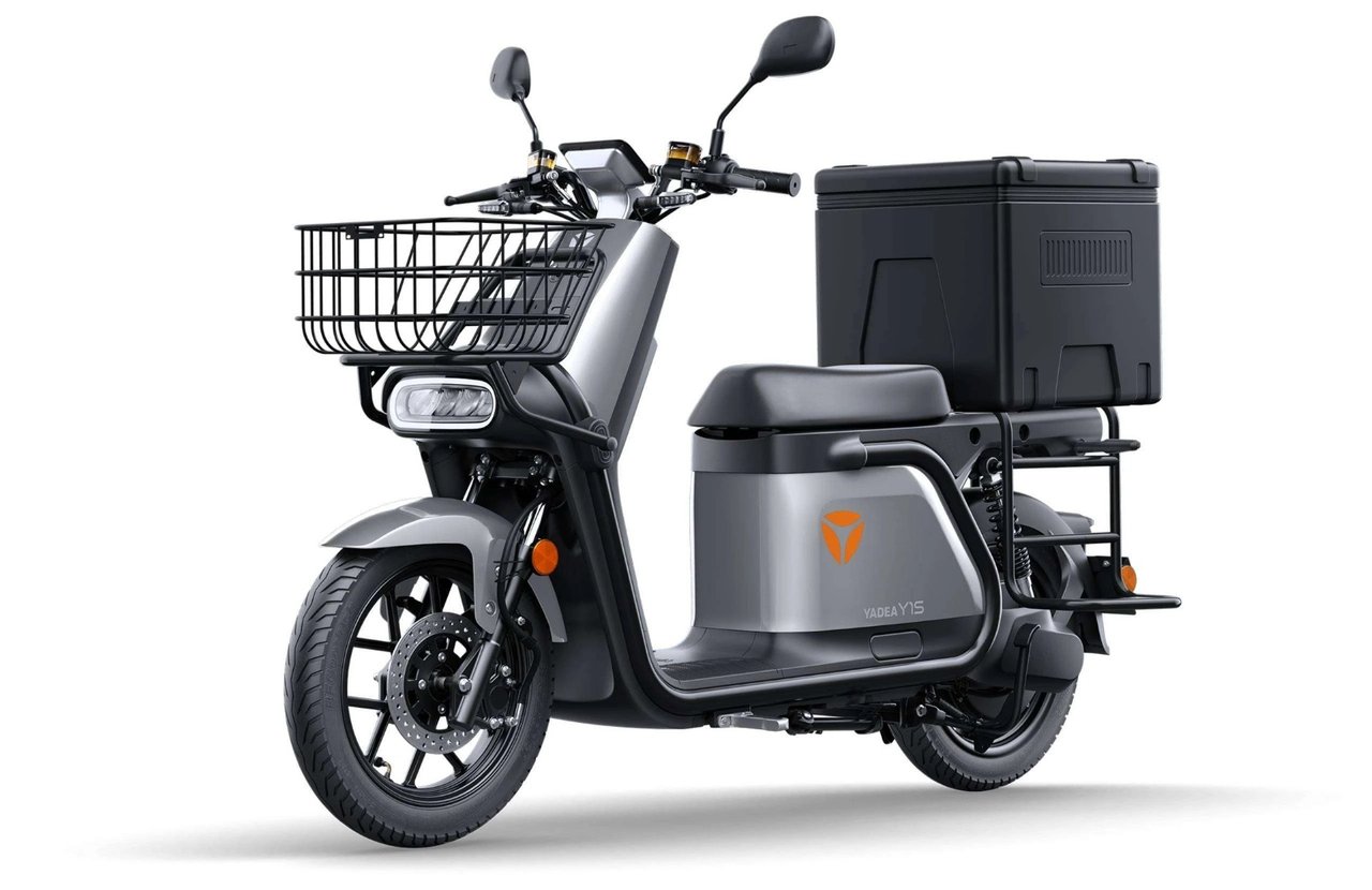 YADEA Y1S Euro 5, Stålgrå OMG...