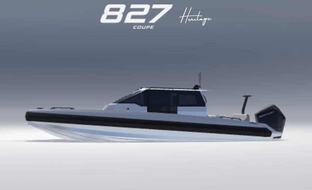 IRON 827 Coupé, Mercury 350 V...