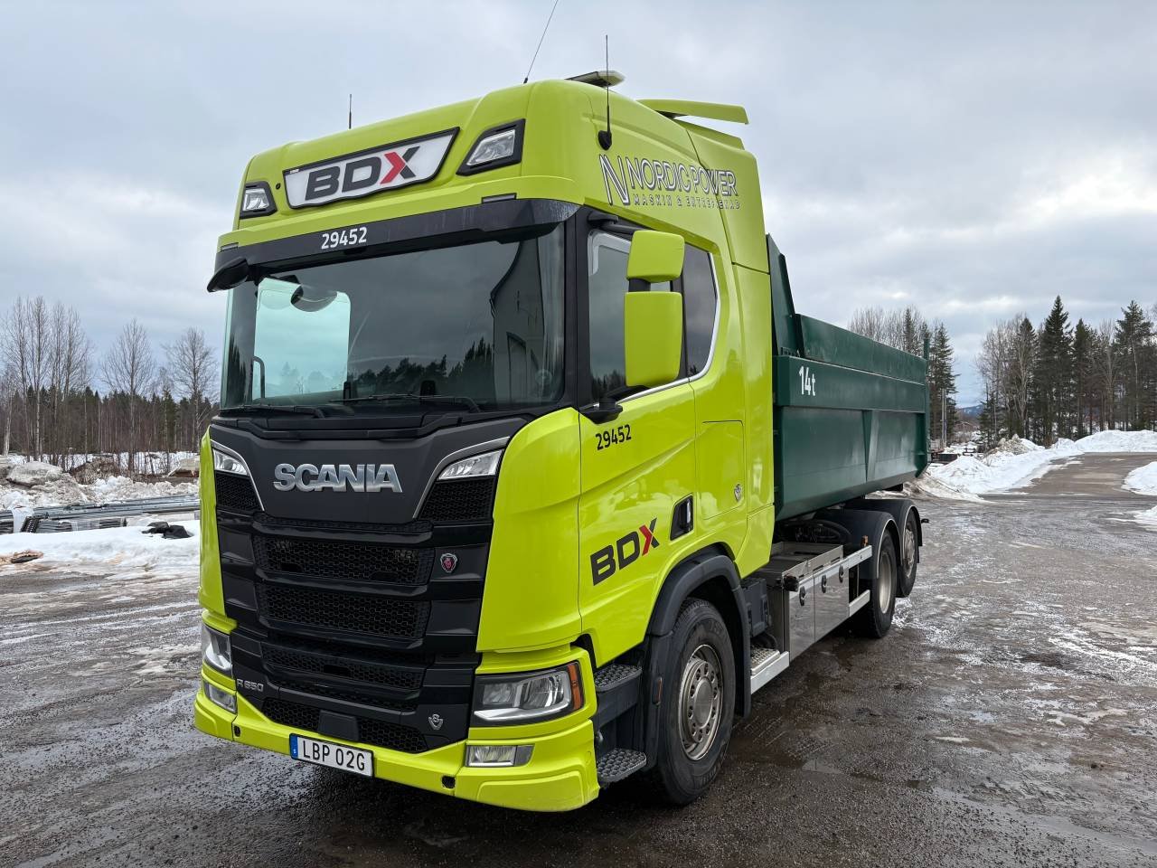 Scania R650 V8 6x2 Tippbil Re...