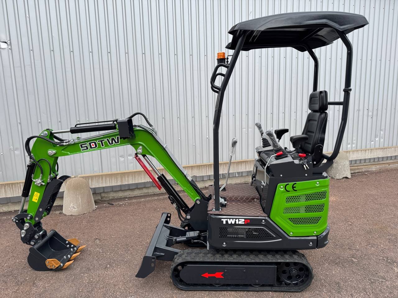Minigrävare TW12p med eldrift...