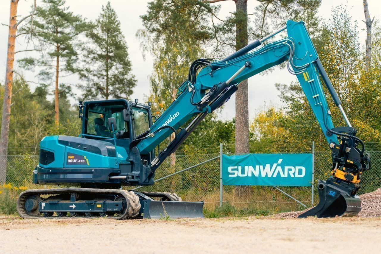 NY! Sunward SWE90UF-2PB Grävm...