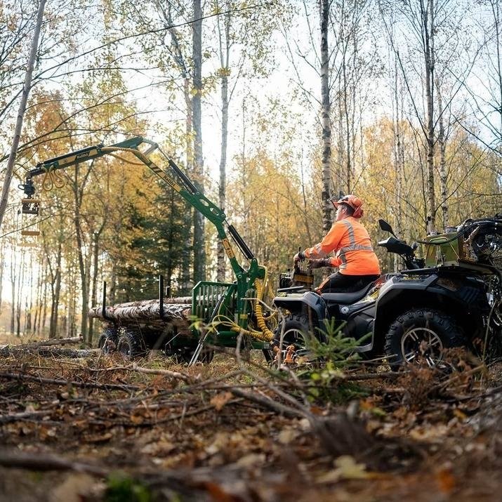 Kellfri Atv skogsvagnar