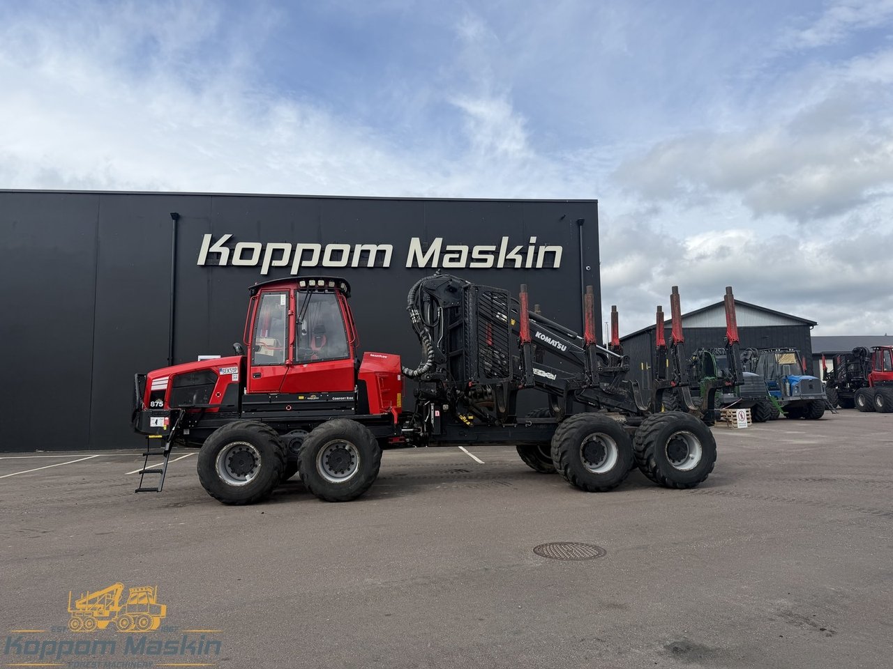 Komatsu 875, 6700h - Skotare
