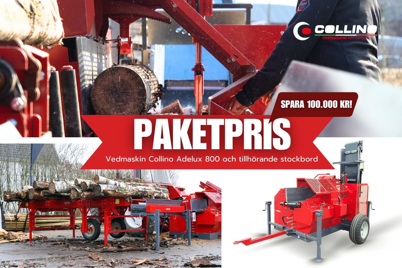 COLLINO VEDFABRIK - PAKETPRIS