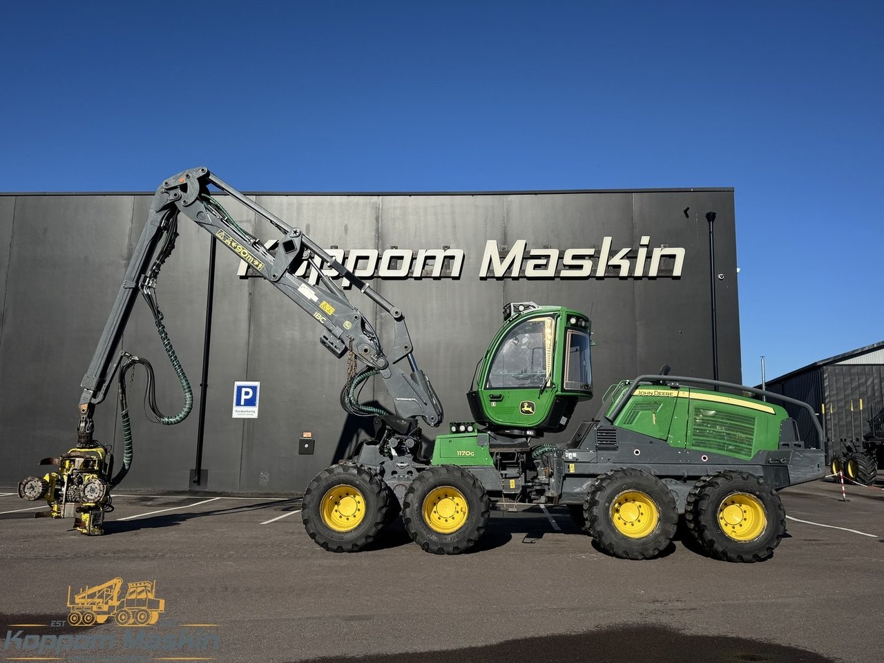 John Deere 1170G, 9100h - Skö...