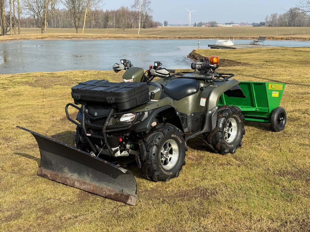Suzuki Kingquad 750 4x4 fyrhj...
