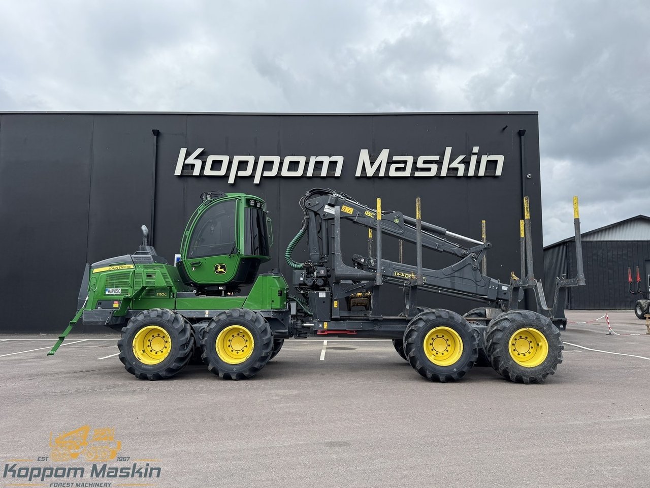 John Deere 1110G, 1637h - Sko...