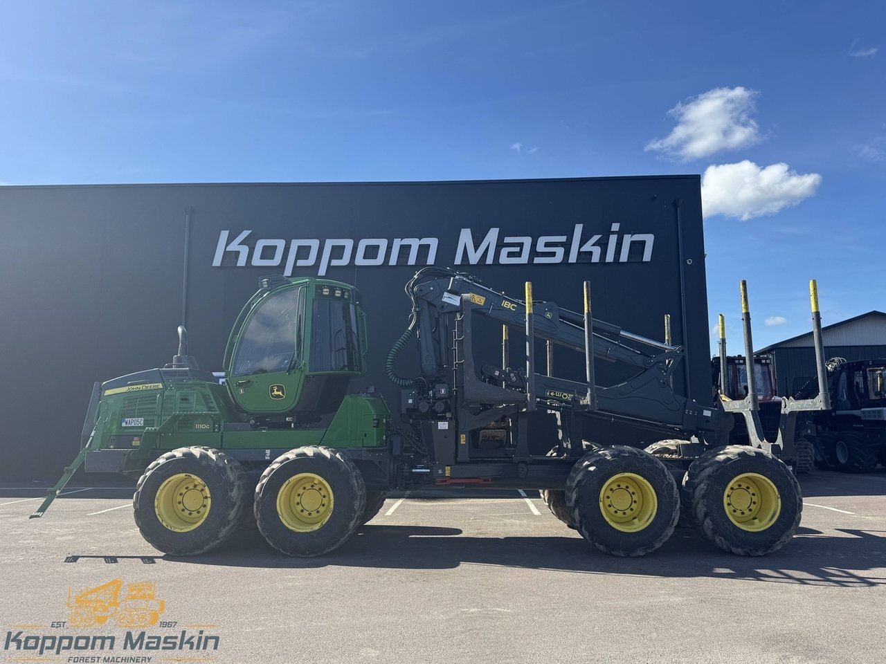 John Deere 1110G, 1612h - Sko...