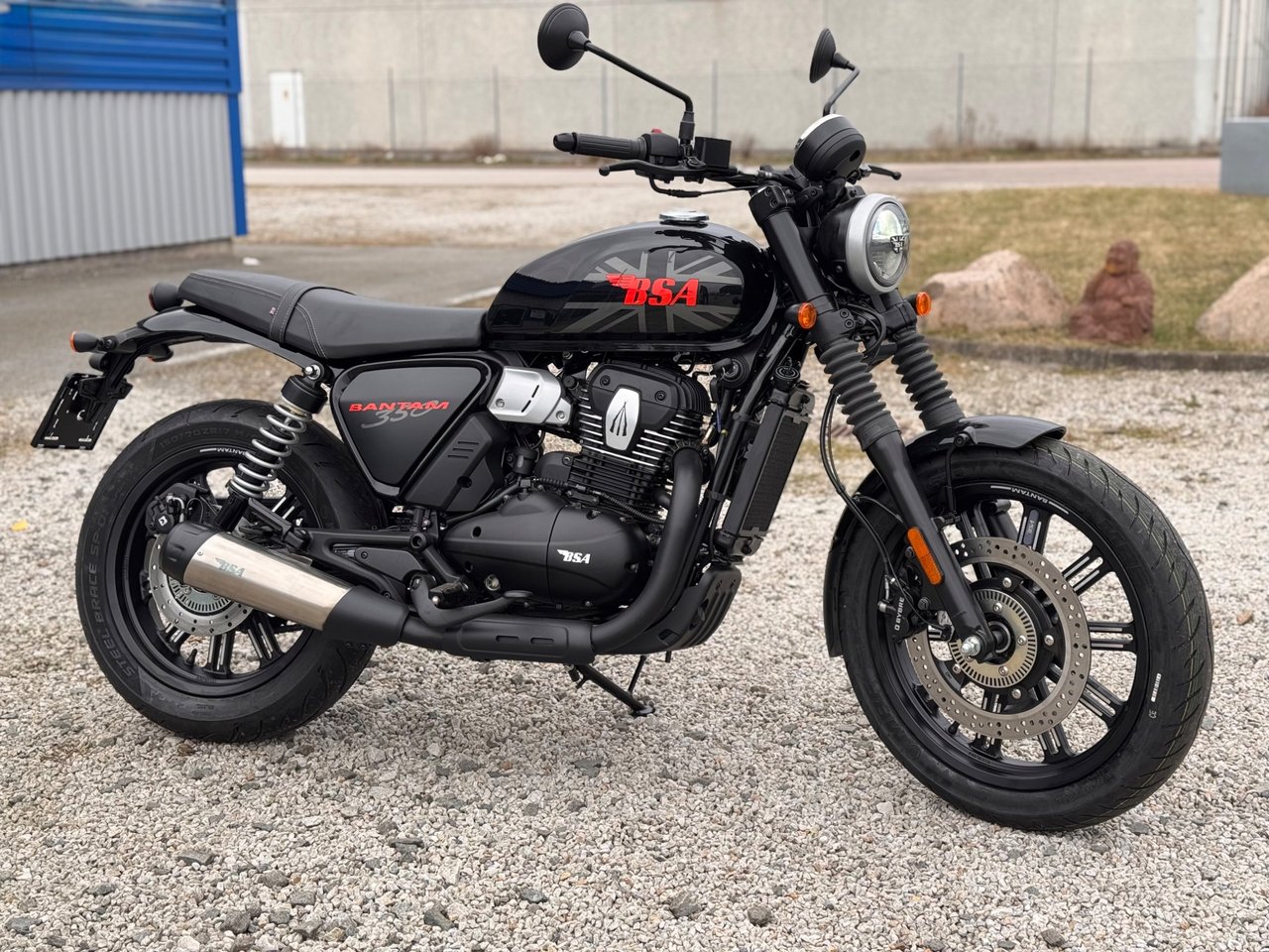 BSA Bantam 350 Barell Black U...