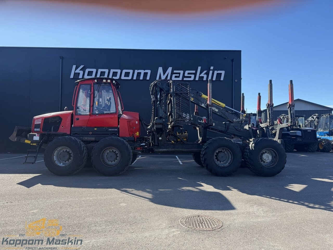 Komatsu 895, 14735h - Skotare