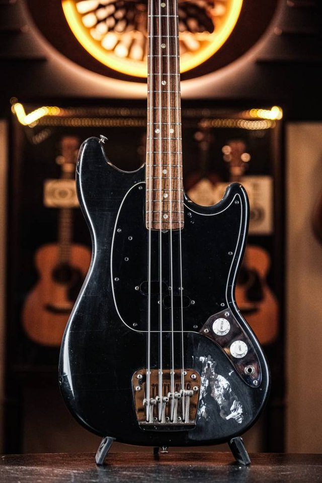 1978 Fender Mustang Bass black