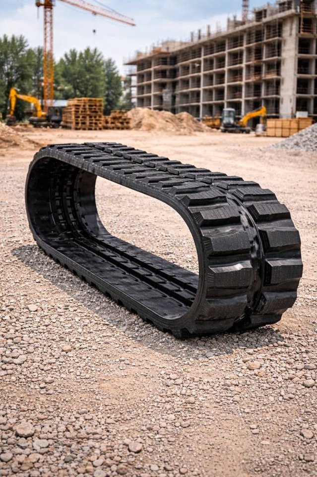 Gummilarver till grävmaskiner