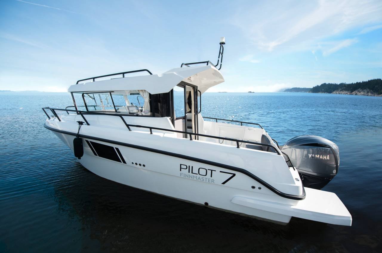Finnmaster Pilot 7 med Yamaha...
