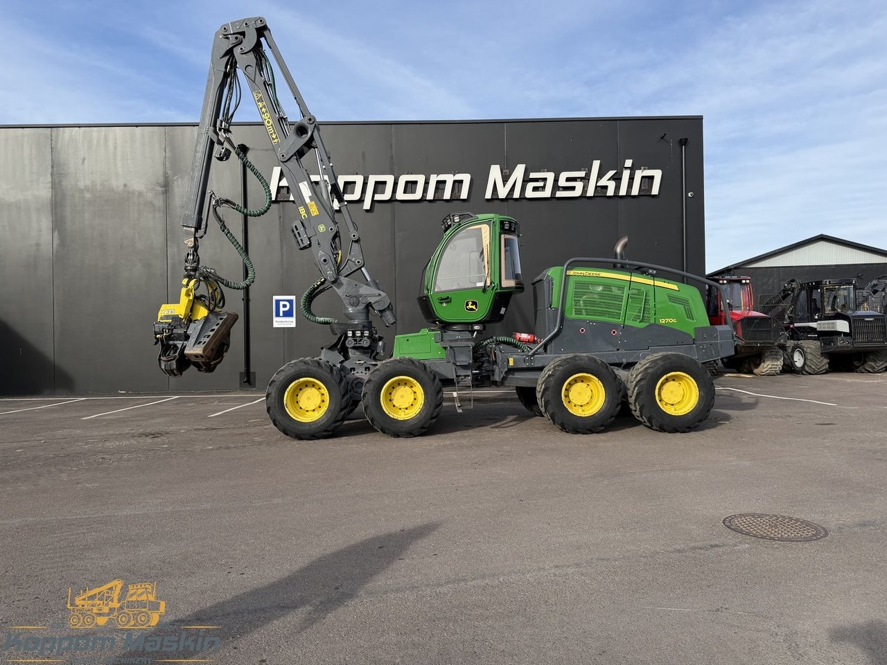 John Deere 1270G, 5200h - Skö...