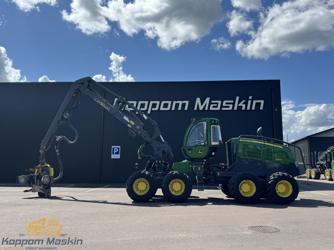 John Deere 1270G, 4300h - Skö...