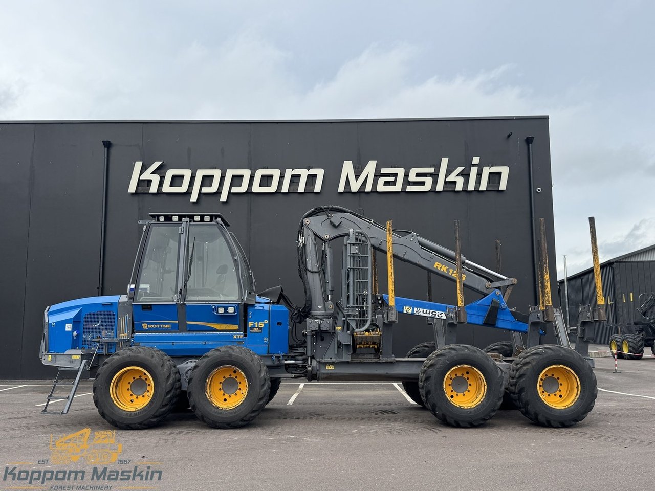 Rottne F15D, 5010h - Skotare