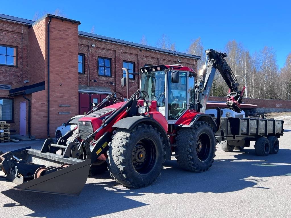 Huddig 1260 C med vagn och re...