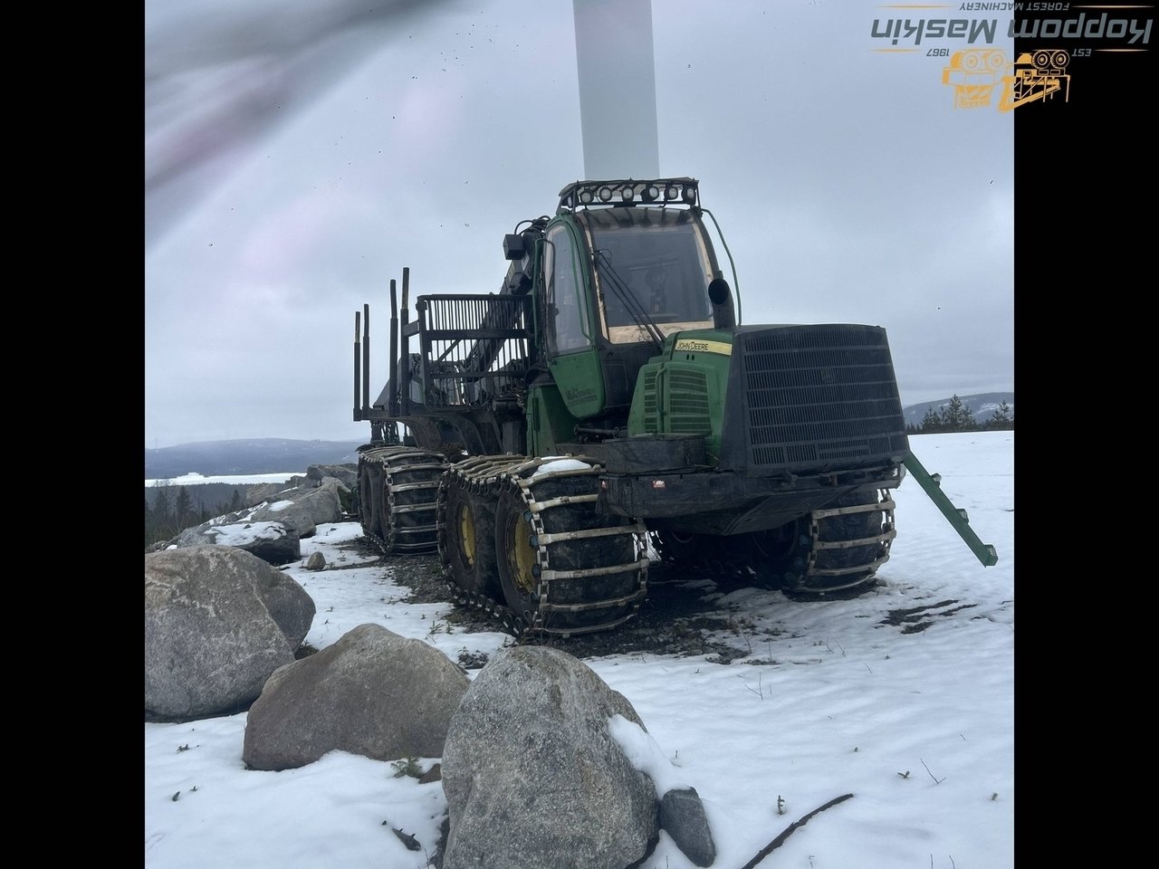 John Deere 1210E, 21000h - Sk...