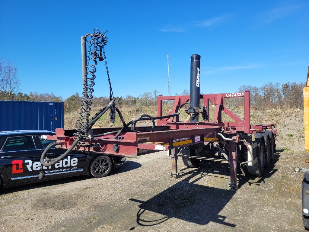 Tipptrailer för container 20-...