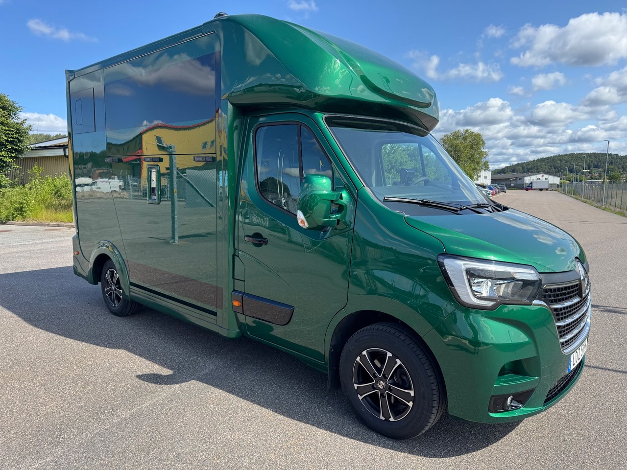 Renault master Hästlastbil Ny...