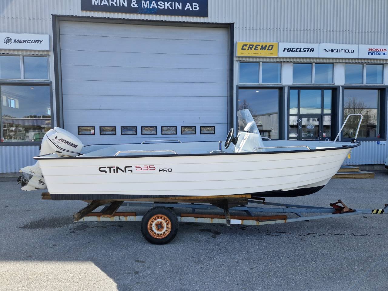 Sting 535 Pro-13 Evinrude 50 ...