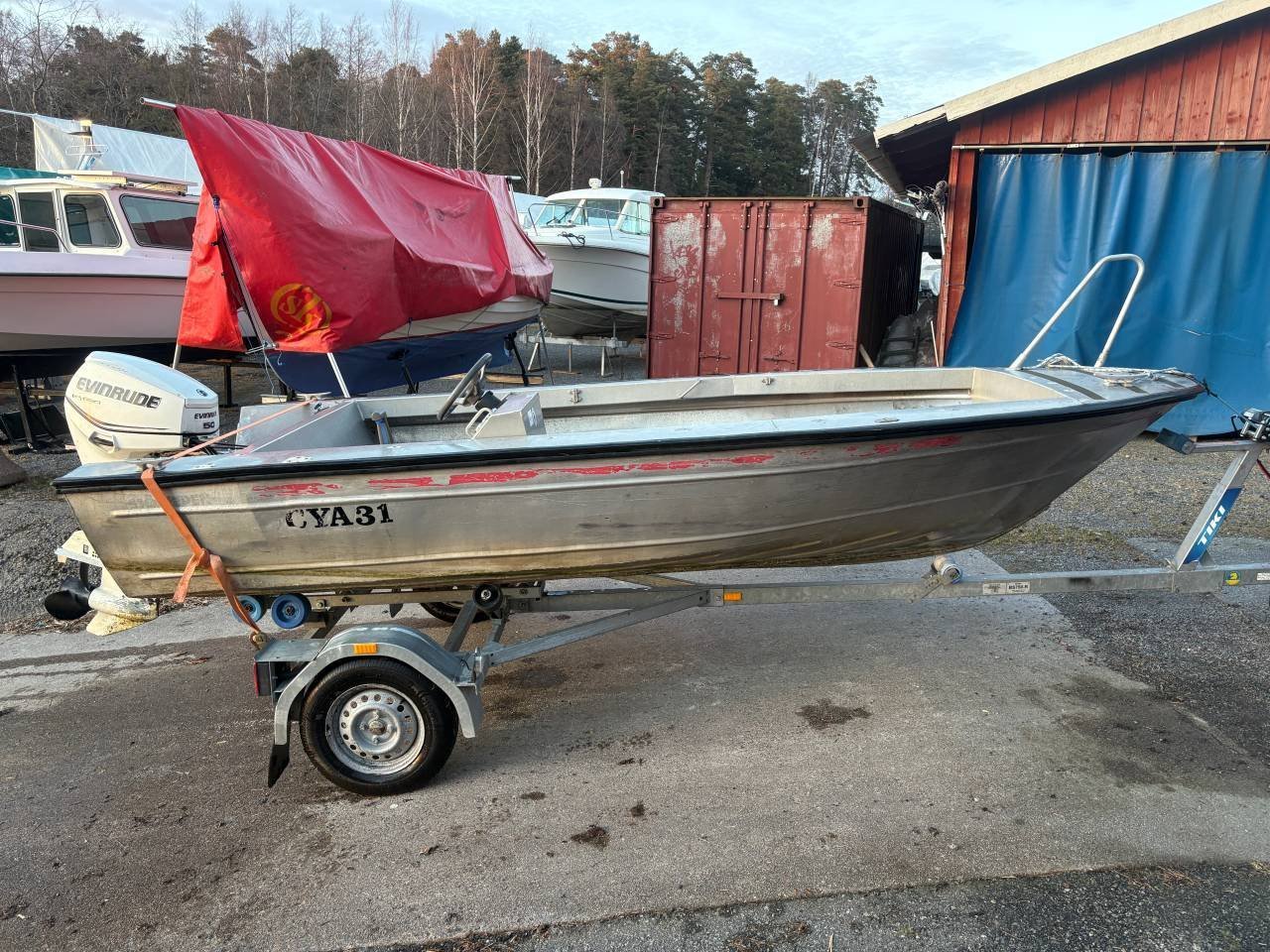 Sjöjeep 430 Evinrude 50Hk E-T...