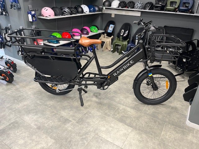 Rawbike Longtail Elcykel  - m...