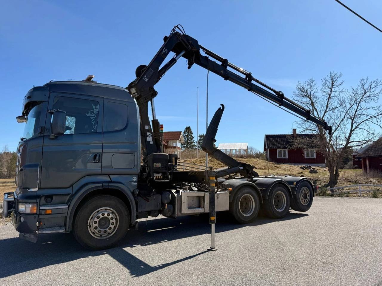 Kranväxlare Scania R500 8X4*4...