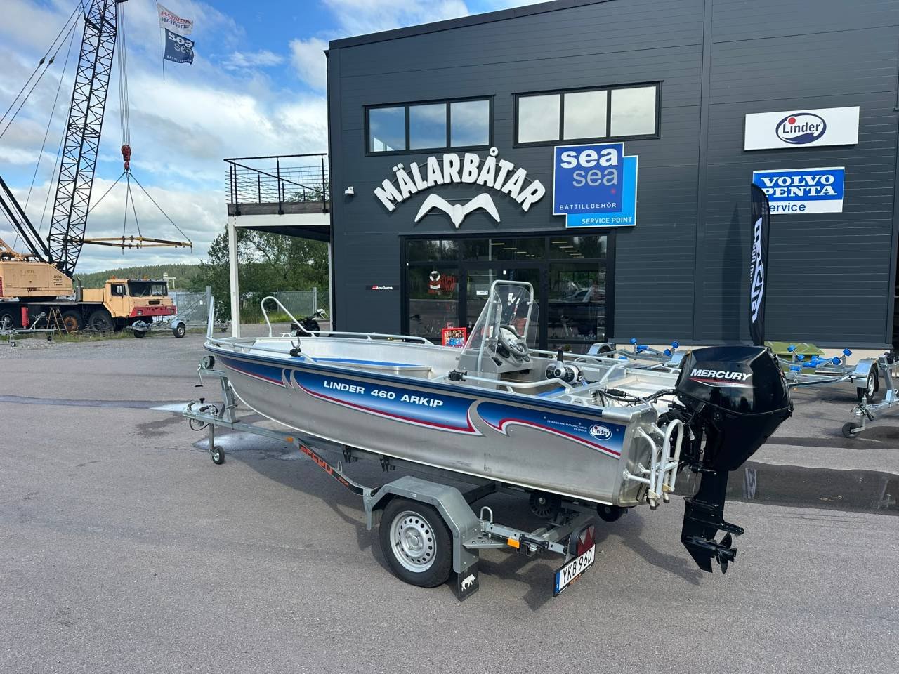 Linder 460 Arkip Mercury F30 ...