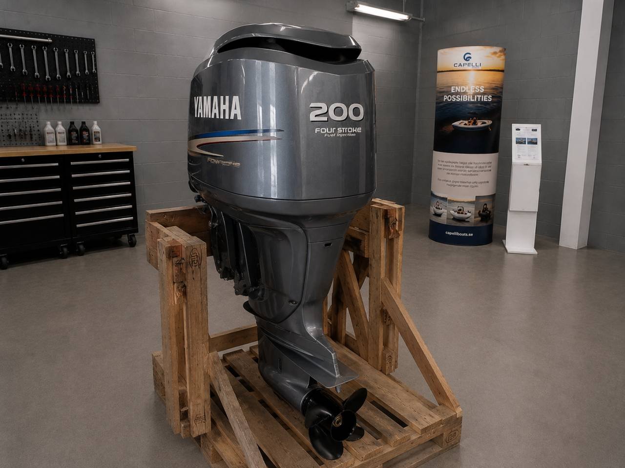 Yamaha F200 200 HK 4-takt 200...
