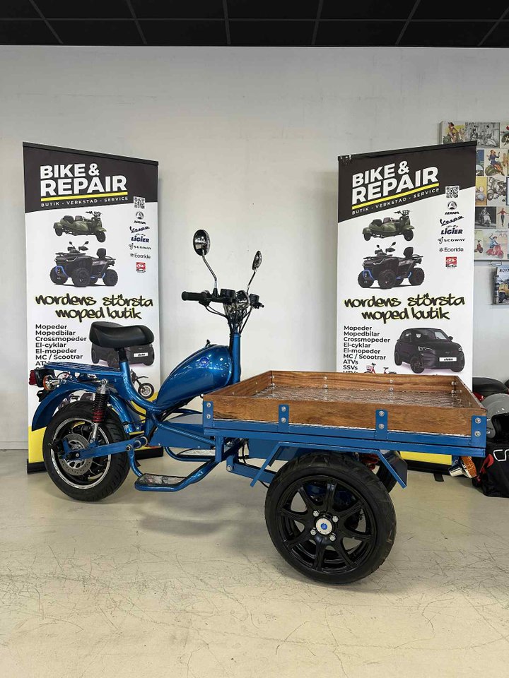 MGB Delivery Flakmoped, 45 km/h