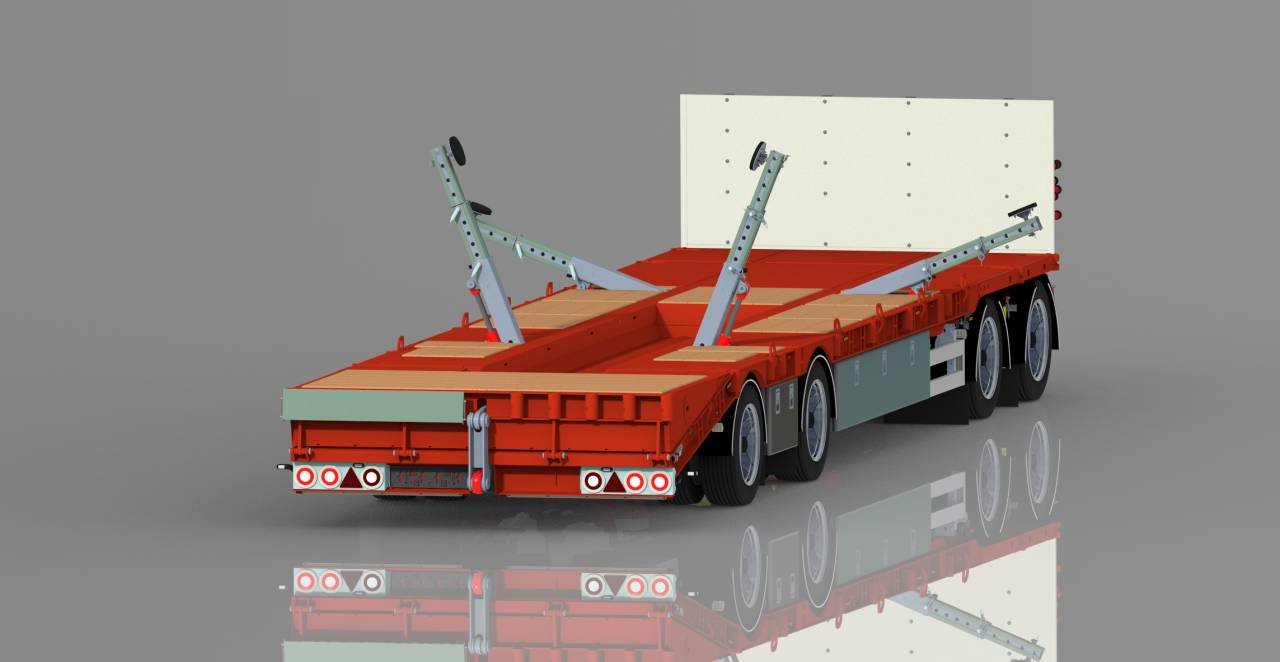Hakarps - 38 tons bodvagn hyd...