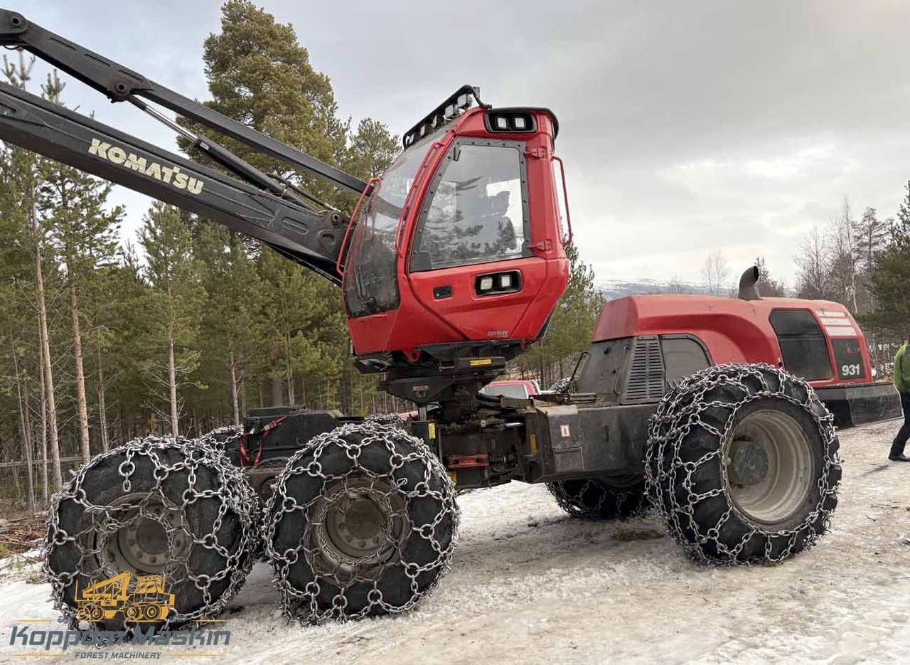 Komatsu 931, 17300h - Skördare
