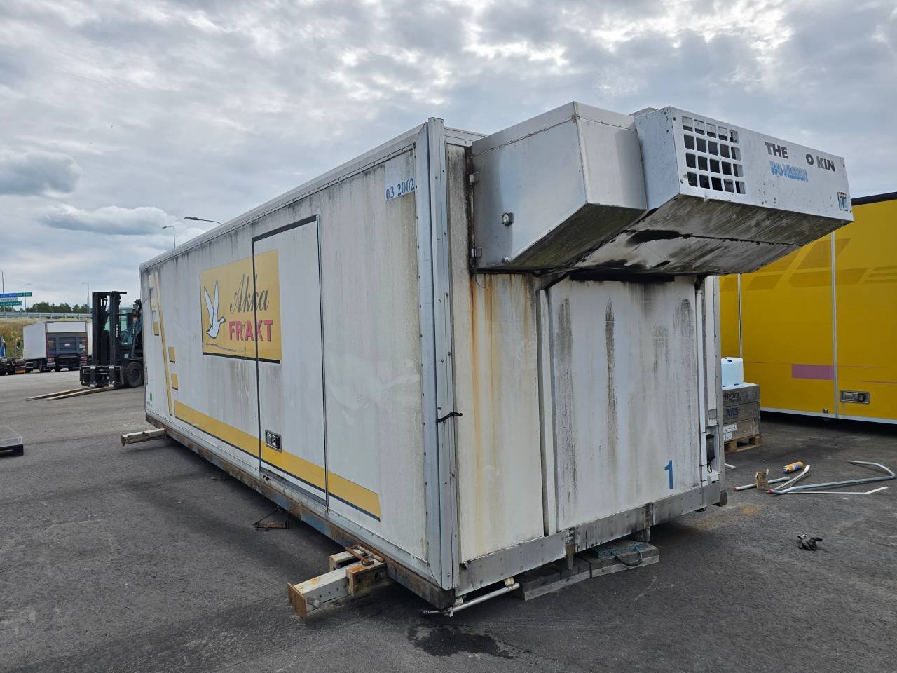 Lösflaks / container skåp