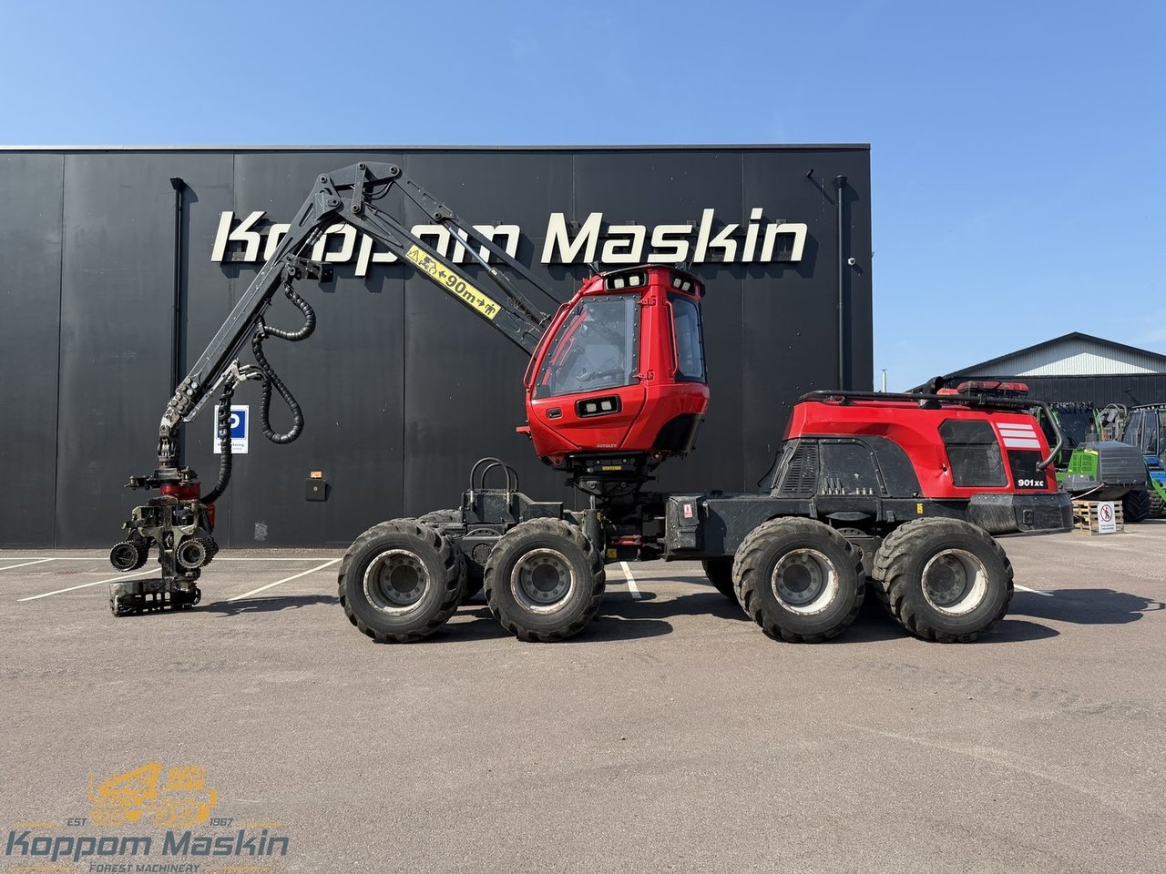 Komatsu 901XC, 13000h - Skördare