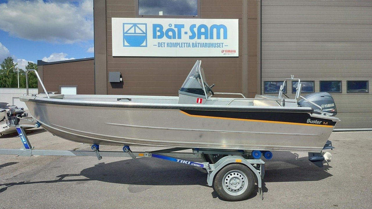 Buster M1 + Yamaha F40FETL, s...