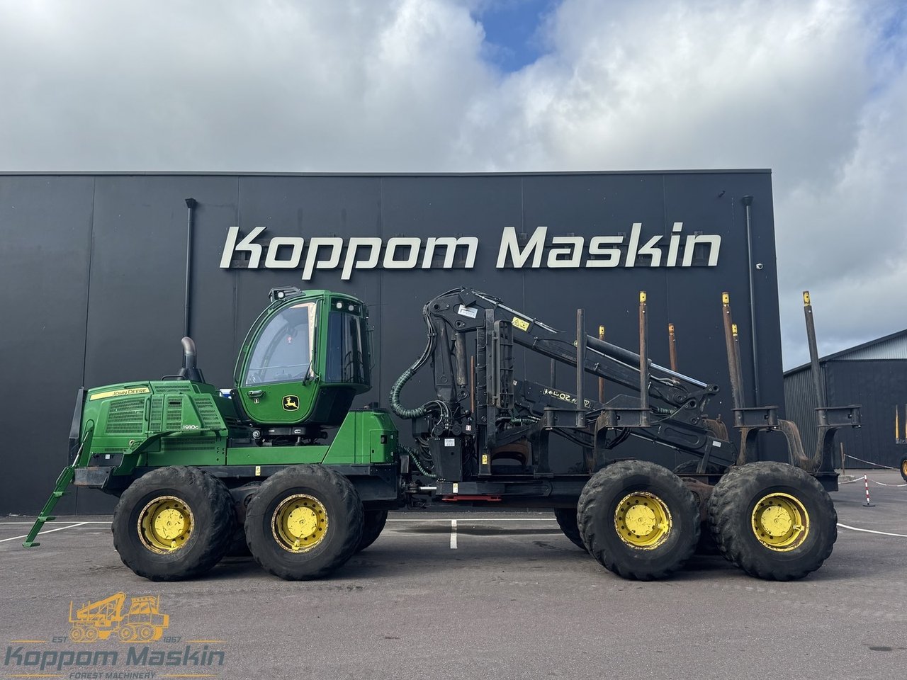 John Deere 1910G, 16000h - Sk...
