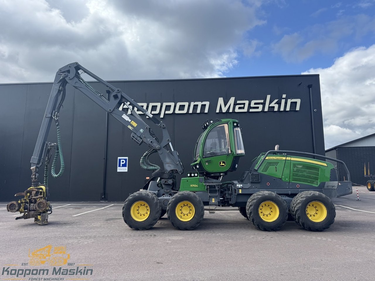 John Deere 1170G, 12396h - Sk...
