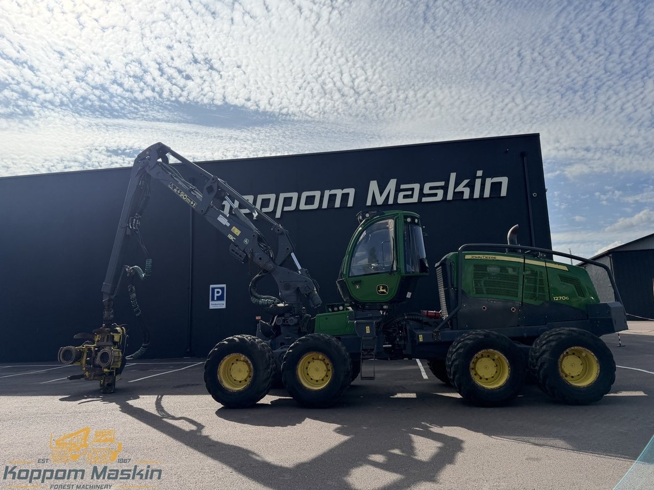 John Deere 1270G, 9841h - Skö...