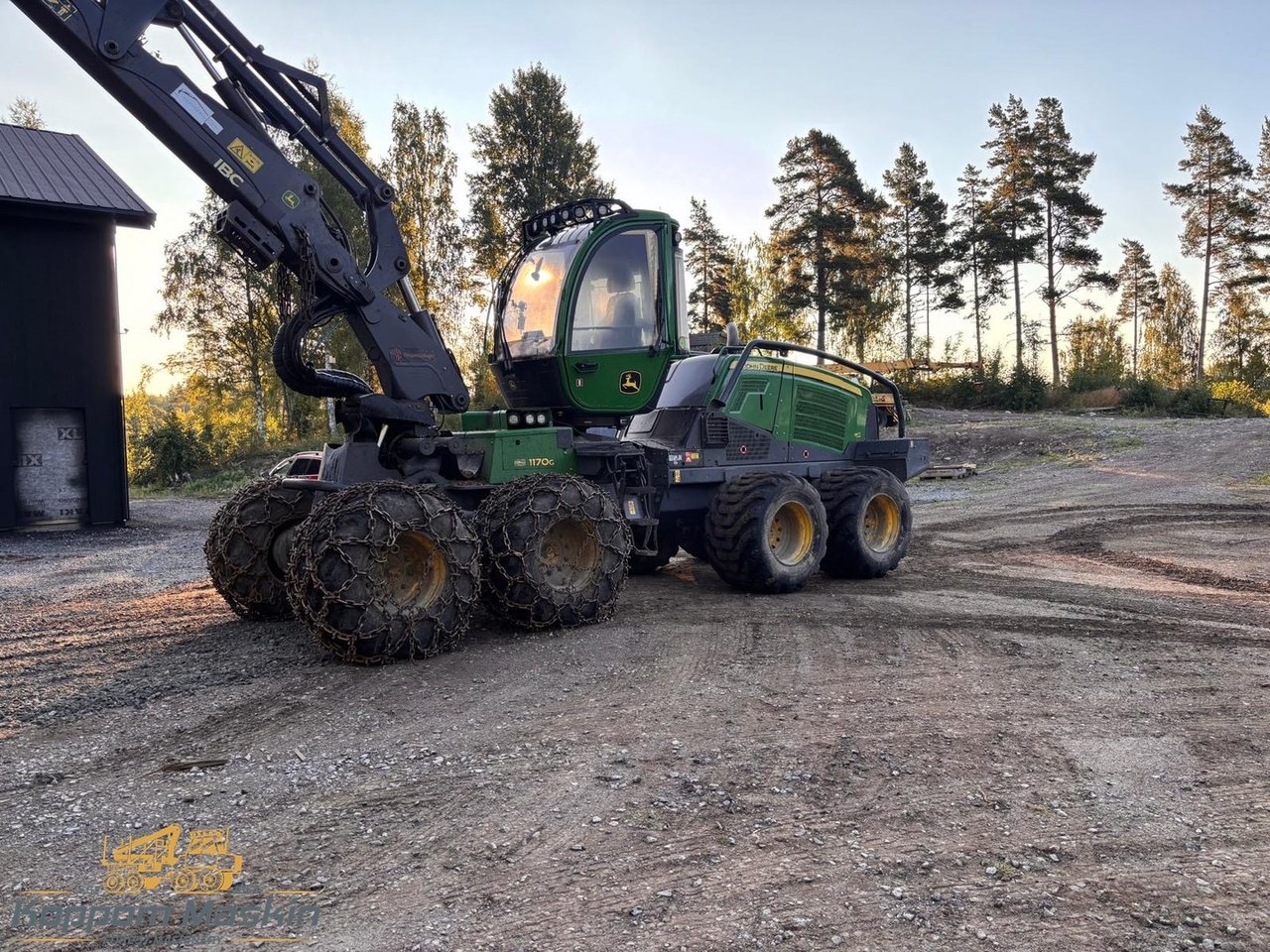 John Deere 1170G, 10950h - Sk...