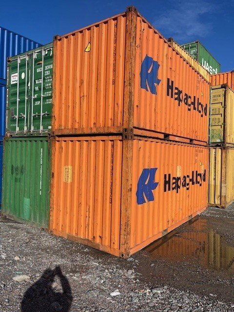 Begagnad 40-fots container