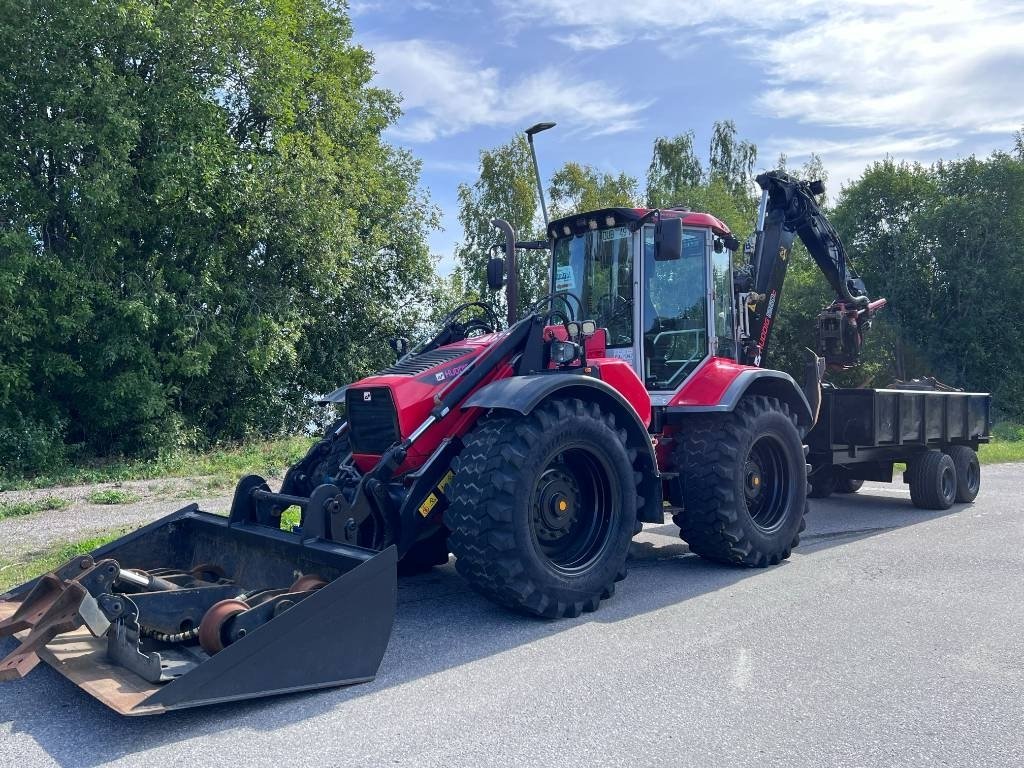 Huddig 1260 C med vagn och re...