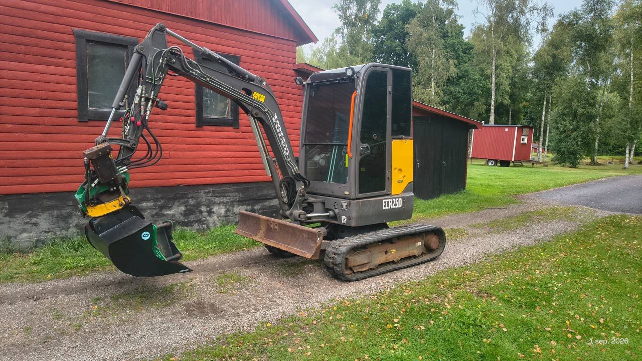 Minigrävare 2700kg  tiltrotator