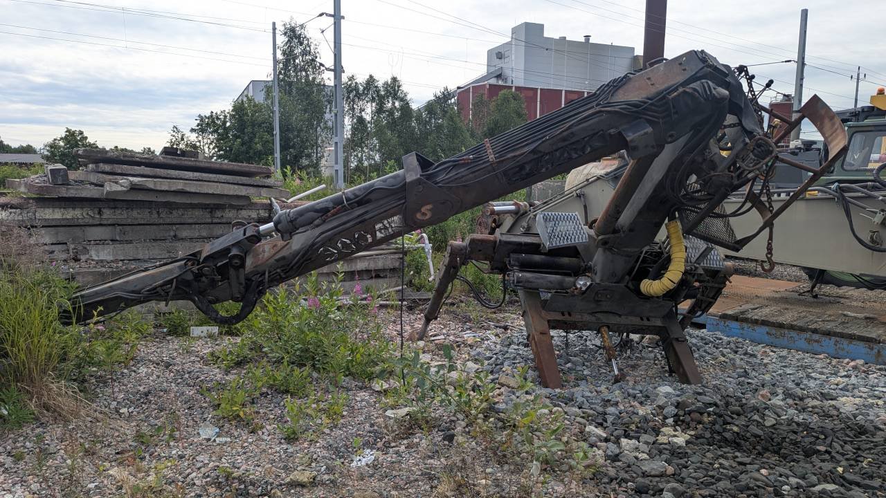 Äldre timmerkran/skogskran – ...