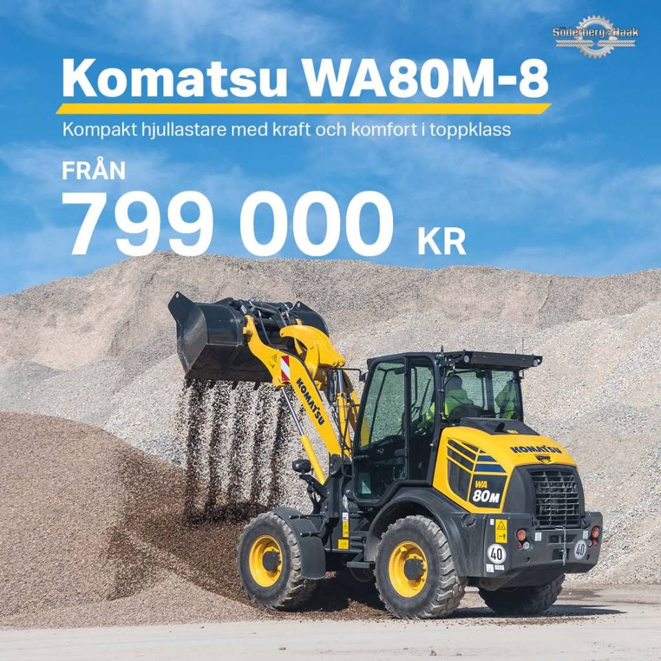Kampanj - Komatsu WA80M-8 Kom...