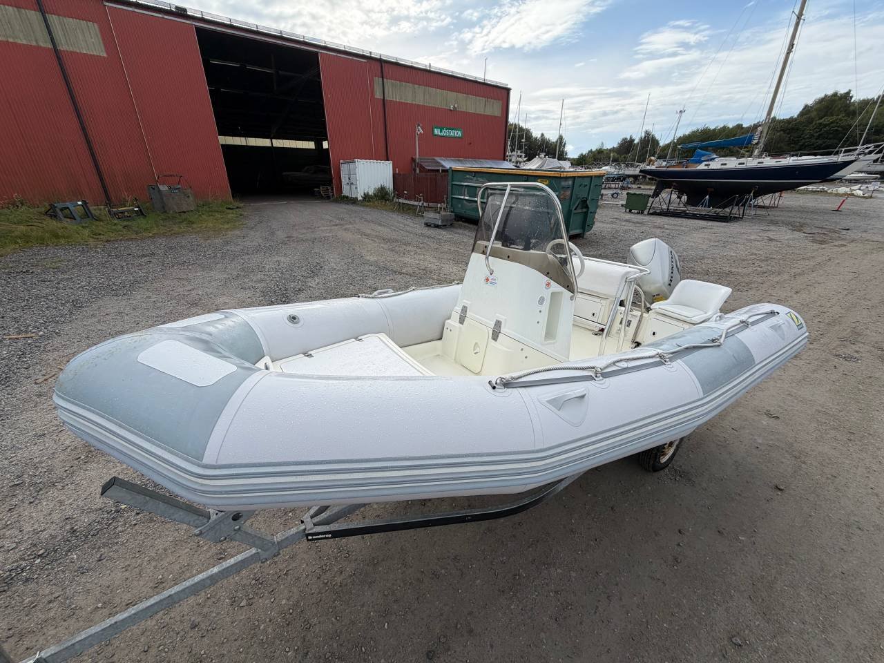 Zodiac 550 Open Honda BF 75 -07