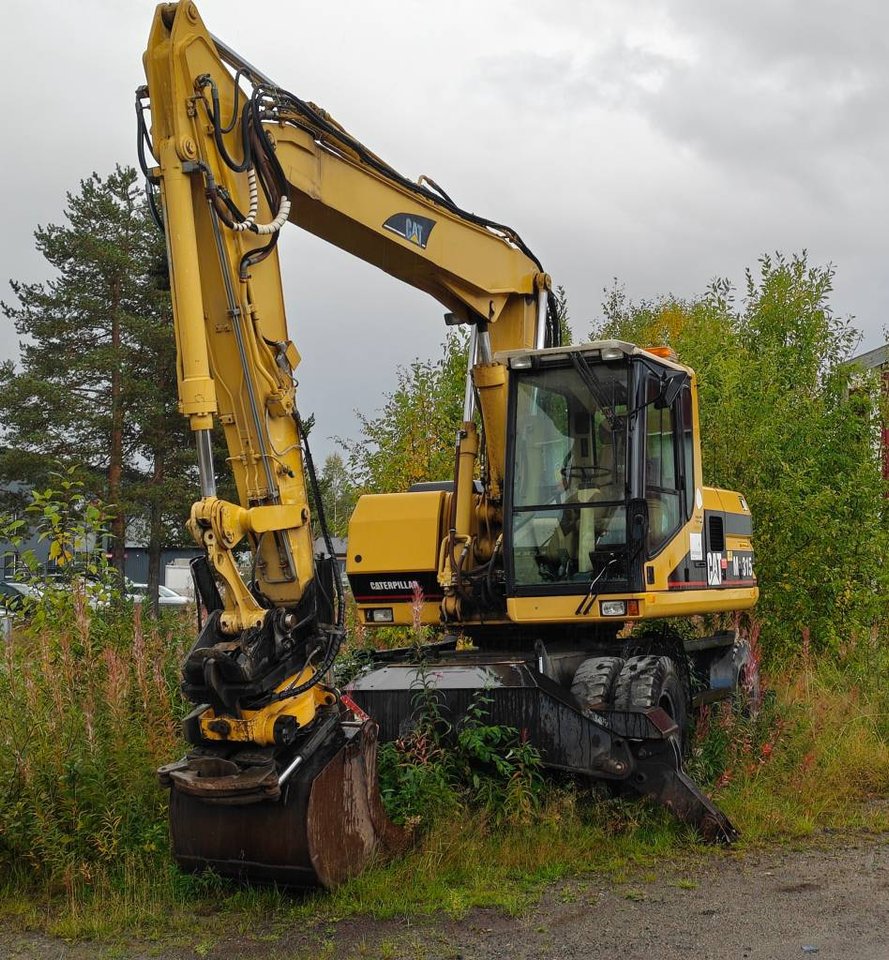 CAT M315 hjulgrävare Engcon t...