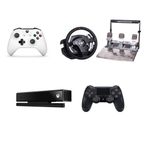 Xbox & Playstation tillbehör - Kinect, kontroller, headset