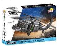 COBI UH-60 Black Hawk byggsats (kan byggas med Lego)